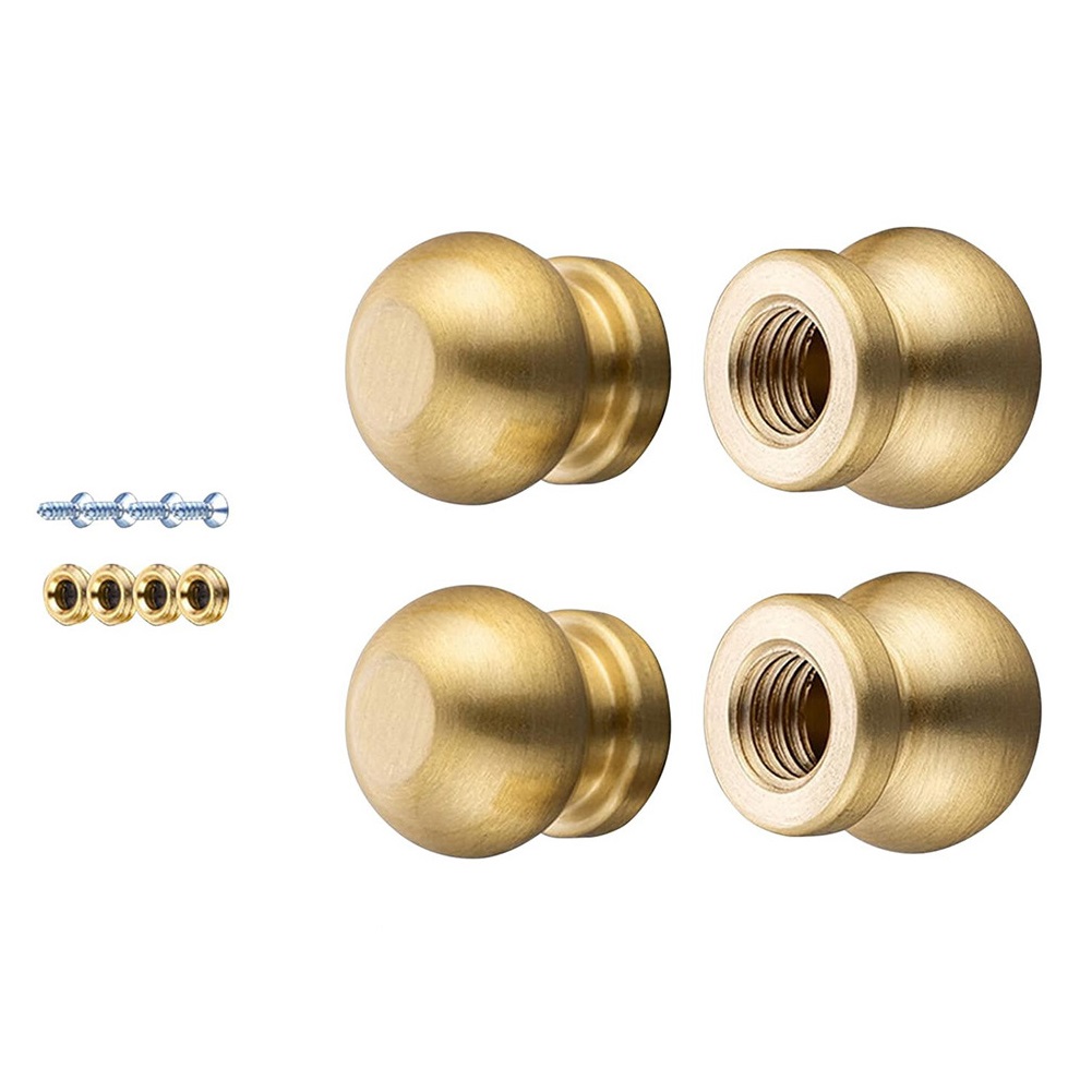 Brass Board Feet Set of 4 for  - Display Risers Set 评论和价格