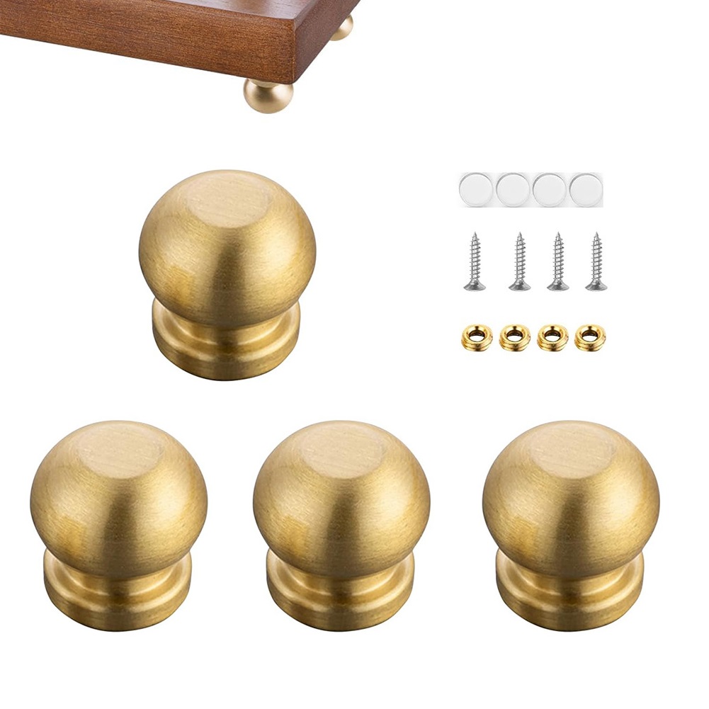 Brass Board Feet Set of 4 for  - Display Risers Set 评论和价格