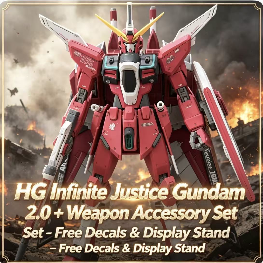231 HG 1/144 Infinite Justice  - Bandai Model Gundam Hg 评论和价格