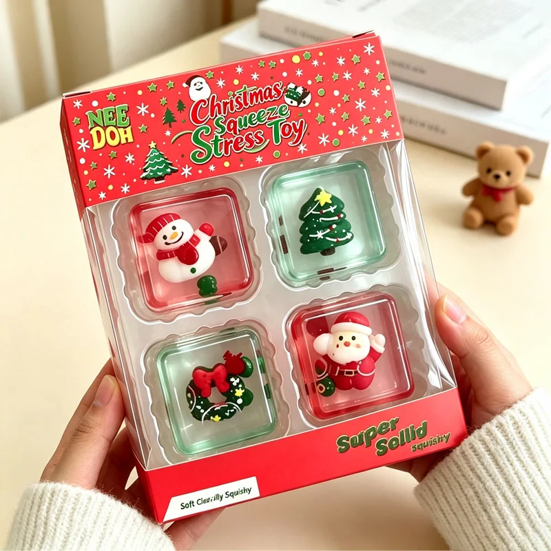 2026 New NeeDoh Mini 4 Pack Ni - Fidget Cube Original 评论和价格