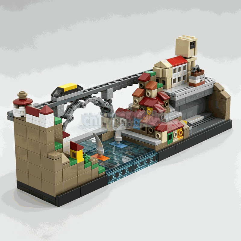 521PCS Porto City Skyline Buil - Lego Set Creator 评论和价格