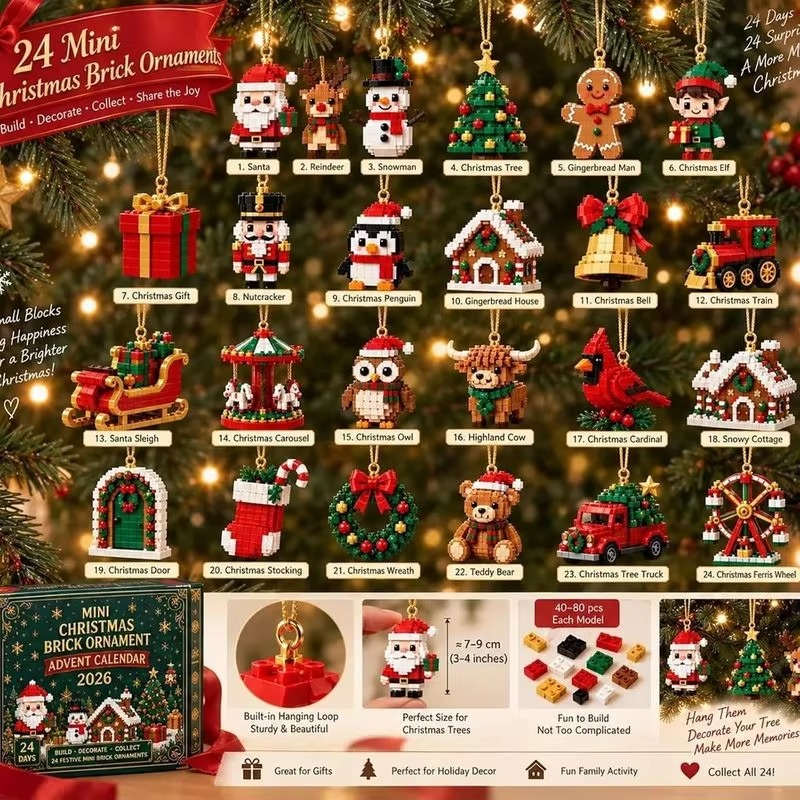 2026 Hot Sale Mini Christmas B - Building Block Mini 评论和价格