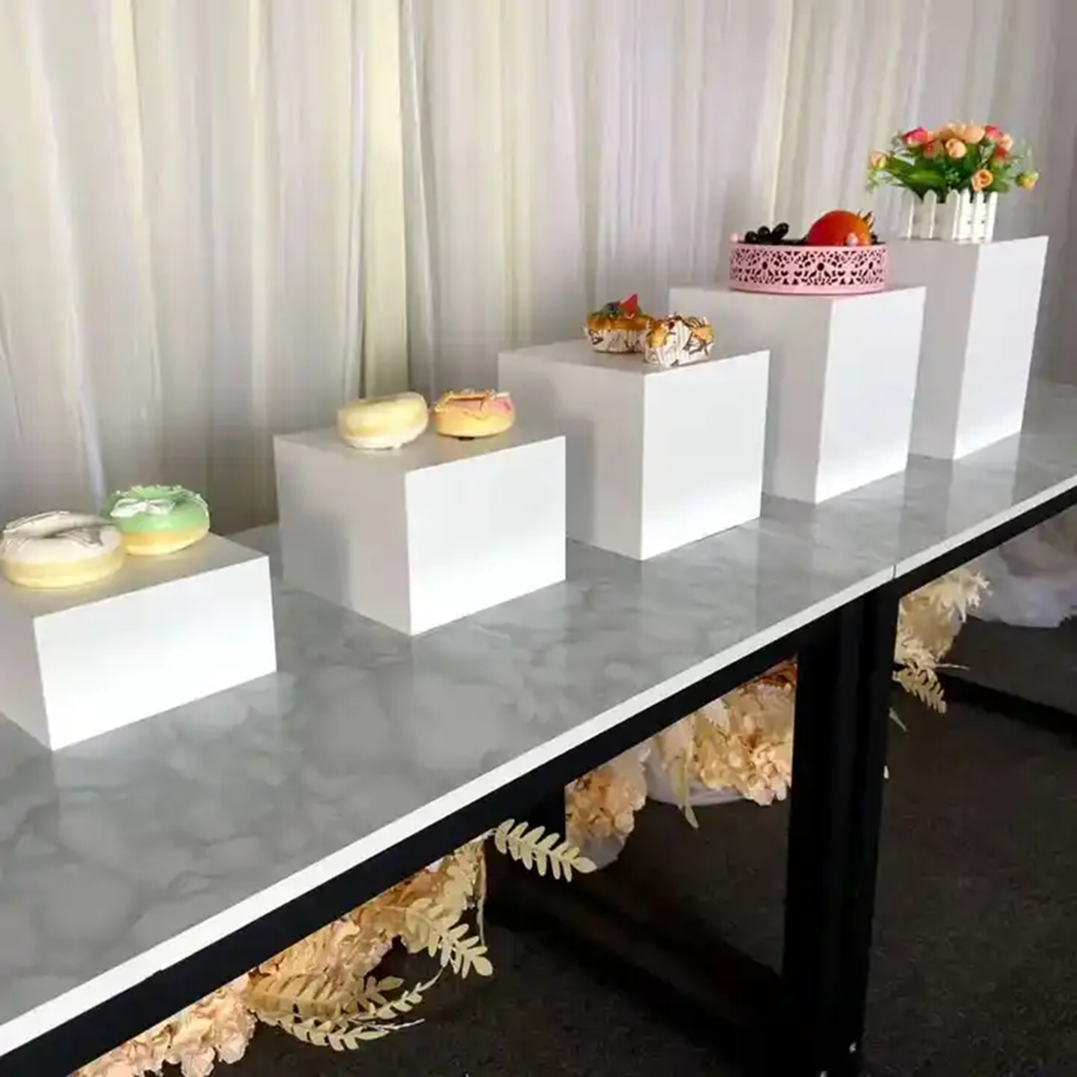 5pcs/set) Dessert Table Decora - Display Risers Set 评论和价格